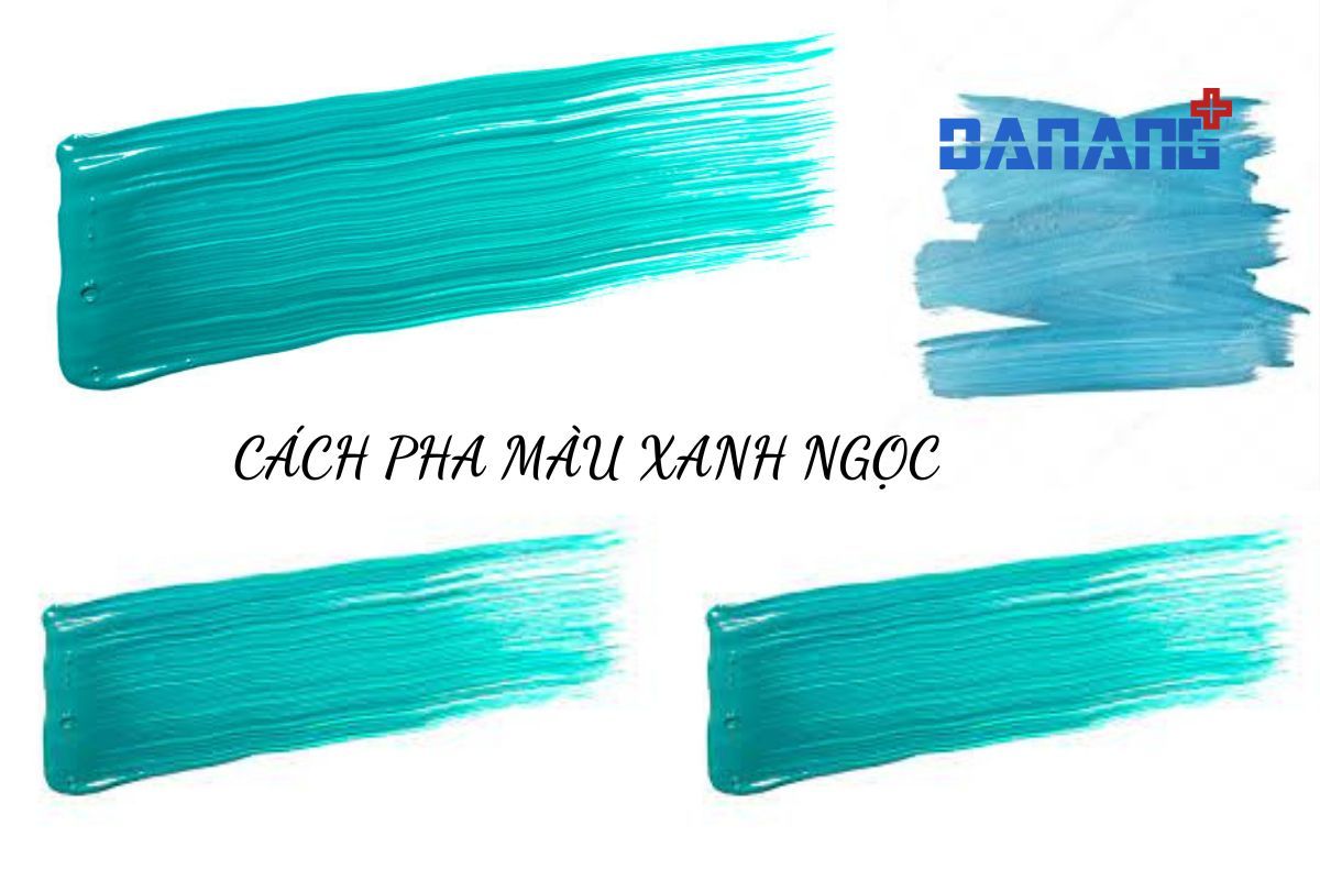 Cách Pha Màu Xanh Ngọc Bích