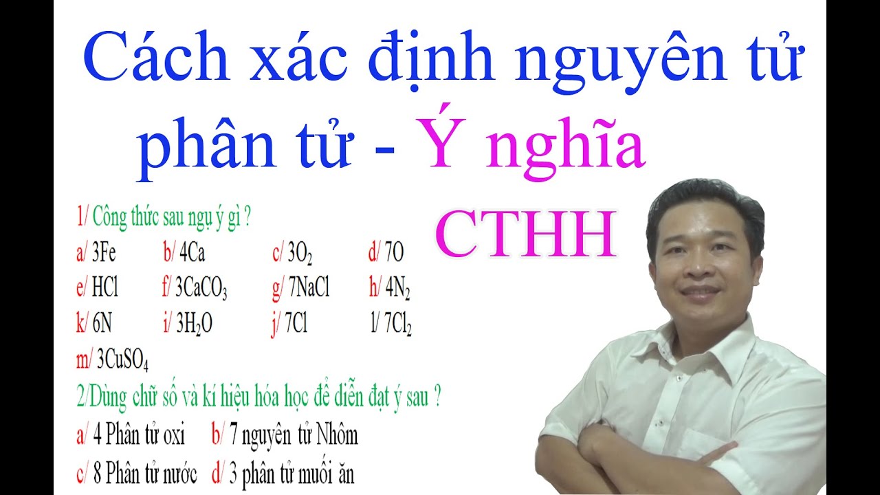 Cách Phân Biệt Phân Tử Và Nguyên Tử