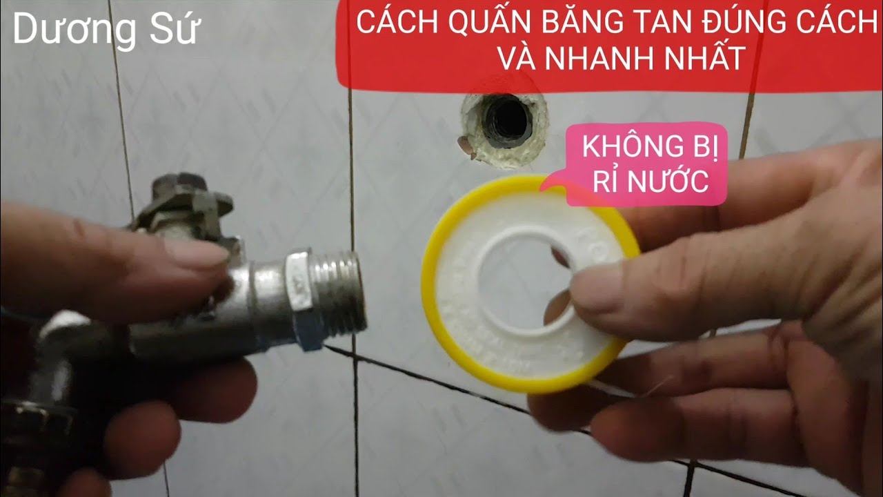 Cách Quấn Băng Tan Hiệu Quả và An Toàn