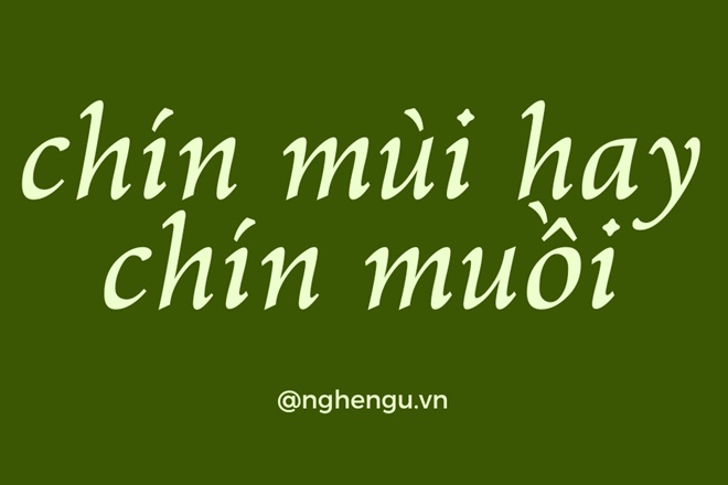Chín muồi hay chín mùi? Gallery 2