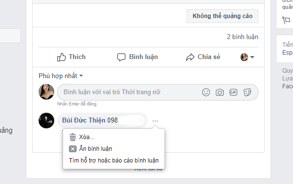 Comment là gì trên Facebook? Gallery 2