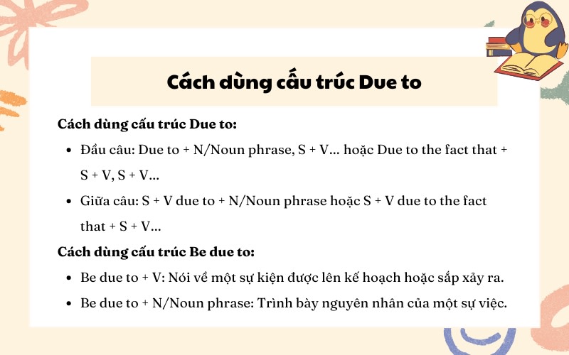 Công thức Due To Gallery 1