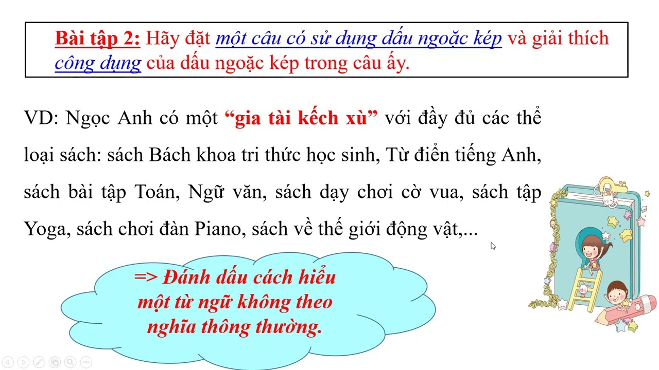Dấu Ngoặc Kép Lớp 6 Chân Trời Sáng Tạo Gallery 1