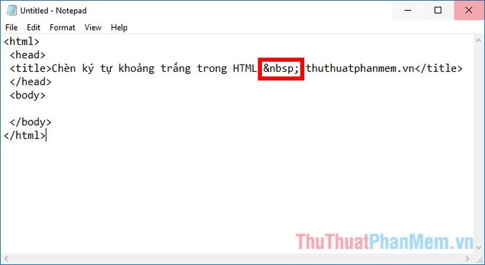 Kí tự khoảng trắng trong HTML và xử lý Gallery 2