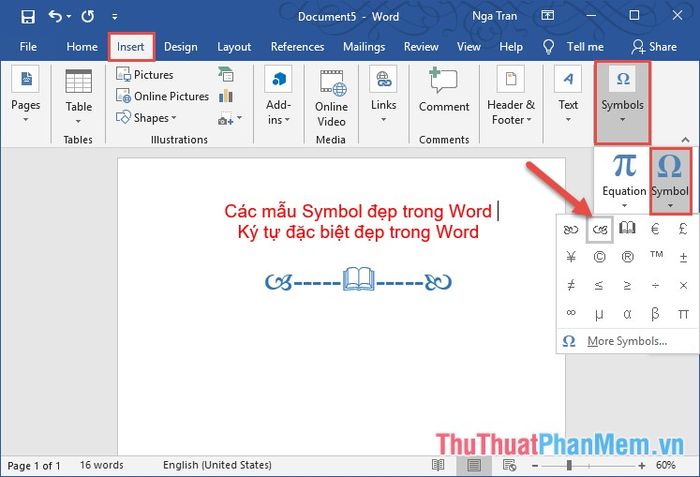 Kí tự hoa văn đẹp và cách sử dụng Gallery 2