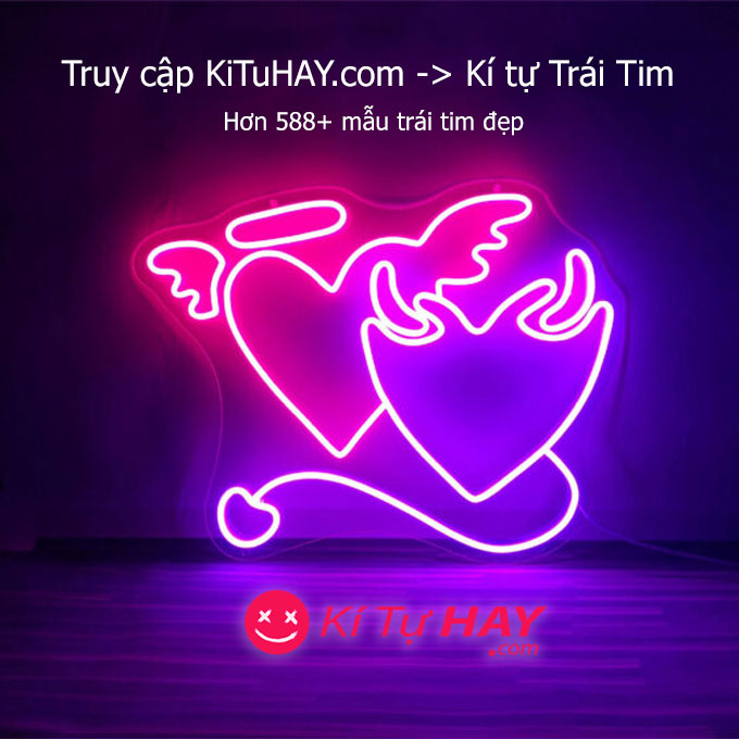 Kí tự đặc biệt trái tim rỗng ♡ Gallery 1