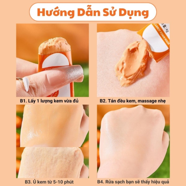 Cách Sử Dụng Mặt Nạ Cà Rốt Hiệu Quả Cho Làn Da Khỏe Mạnh