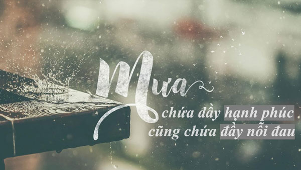 Thơ Ngắn Về Mưa Tình Yêu Gallery 2