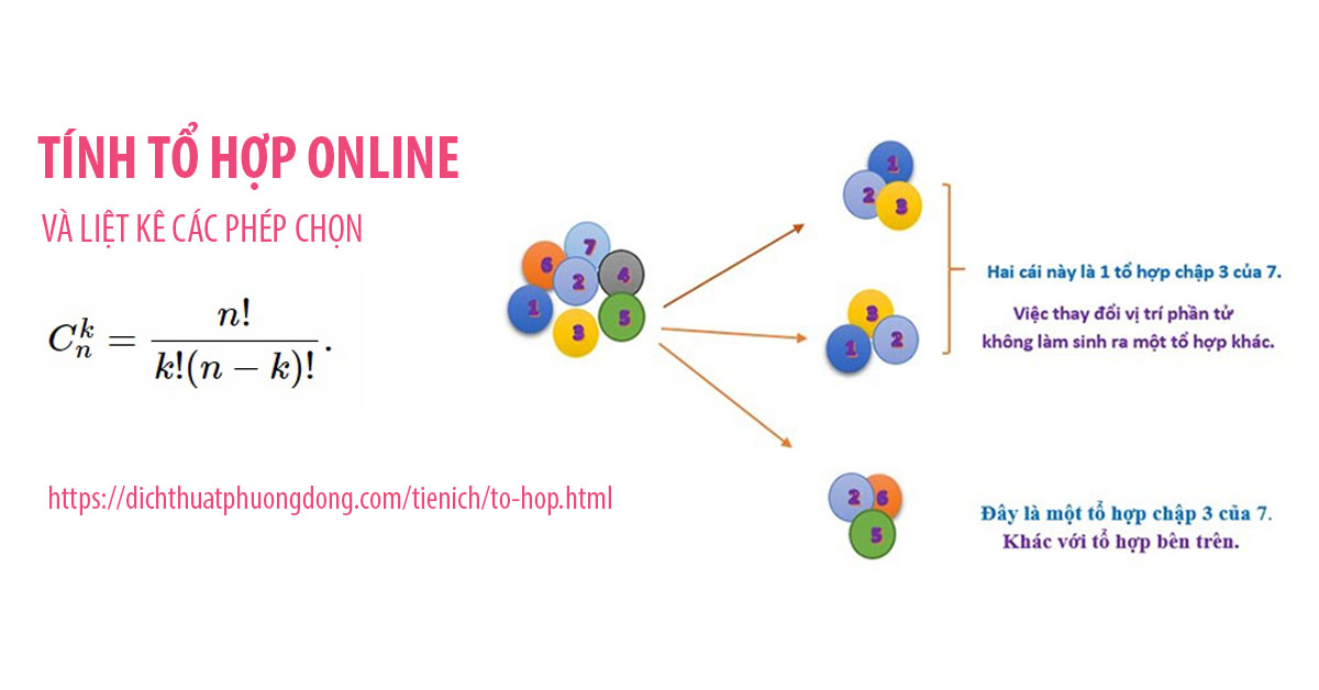 Tính Tổ Hợp Online: Công cụ tính toán tổ hợp nhanh chóng và chính xác Gallery 1