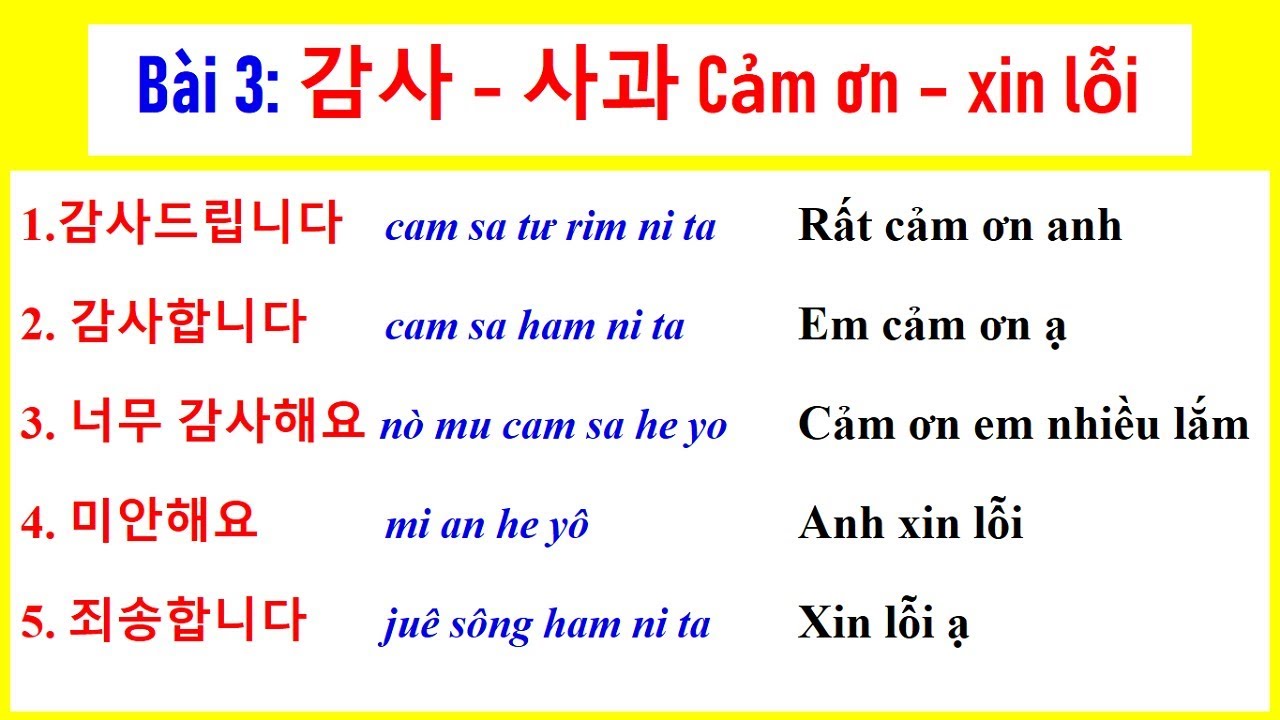 Cảm ơn và Xin lỗi: Cách sử dụng hiệu quả Gallery 2