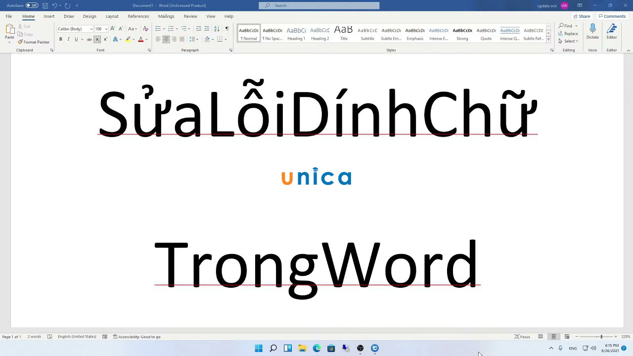 Phần mềm sửa lỗi dính chữ trong Word Gallery 1