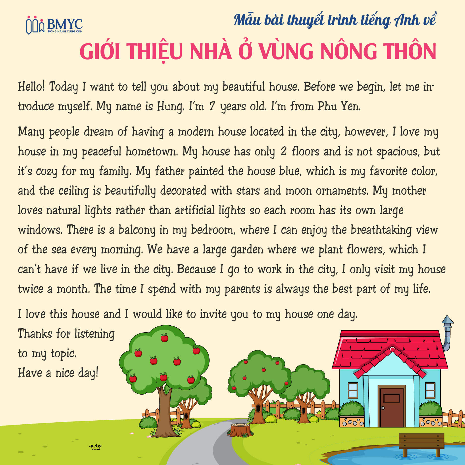Cách Tả Ngôi Nhà Đẹp Và Ấn Tượng Gallery 2