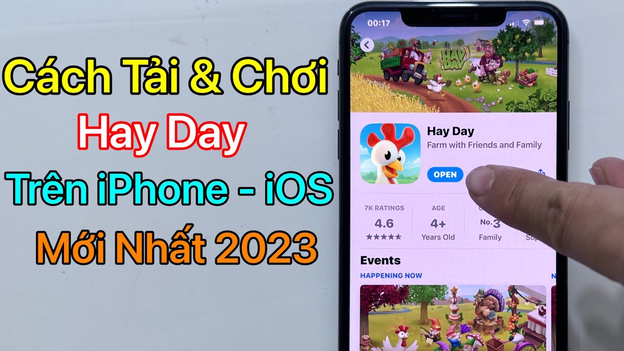 Cách tải Hay Day trên iOS