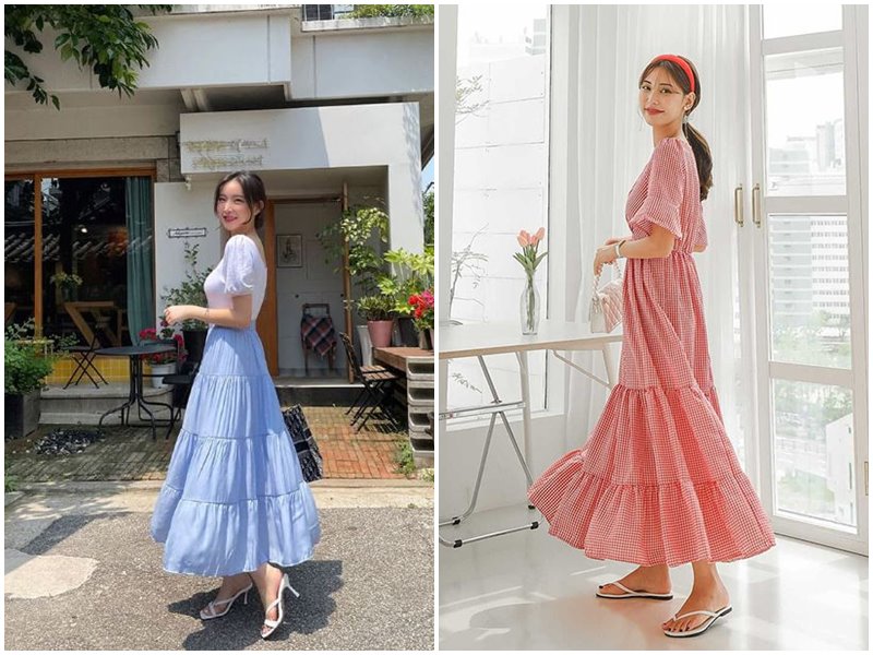 Cách tạo dáng chụp ảnh đẹp khi mặc váy xòe