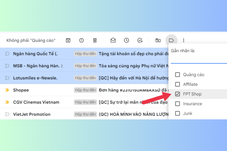 Cách tạo Folder trong Gmail
