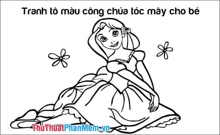 Màu Tóc Công Chúa Tóc Mây Gallery 2