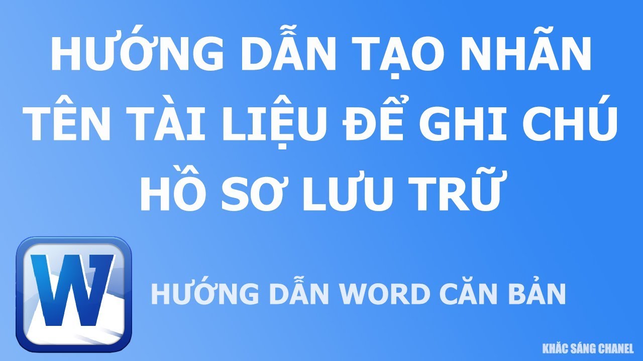 Mẫu Gáy File Tài Liệu Word: Hướng Dẫn Chi Tiết & Tải Xuống Miễn Phí Gallery 2