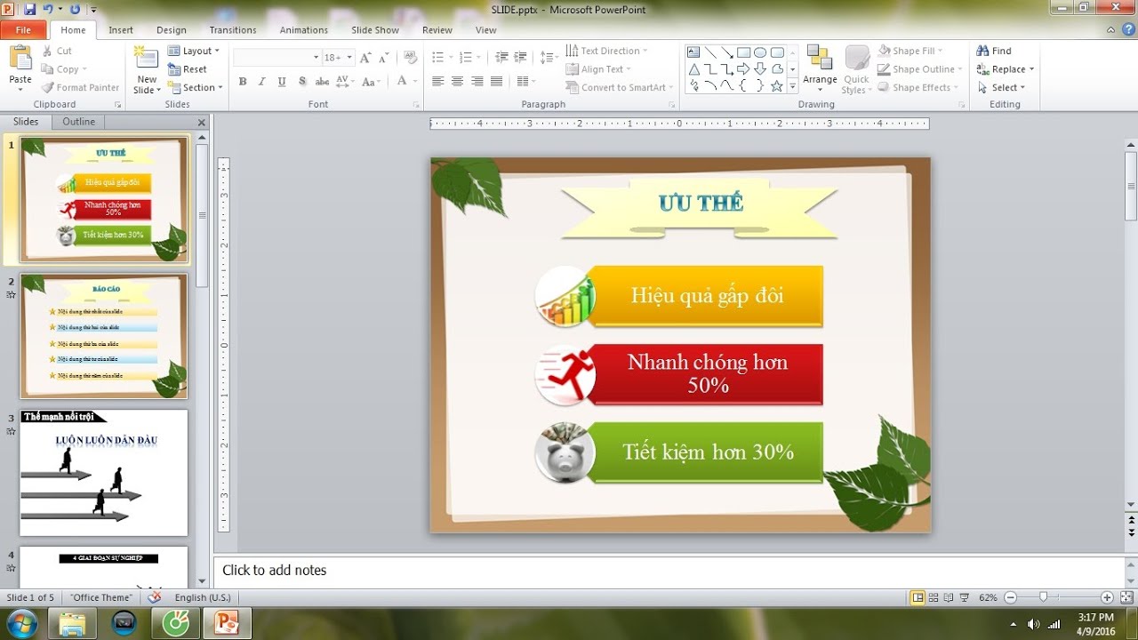 Cách Tạo Slide Đẹp