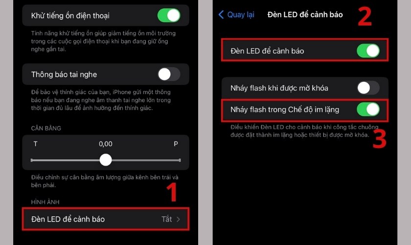 Cách Tắt Đèn Khi Có Thông Báo