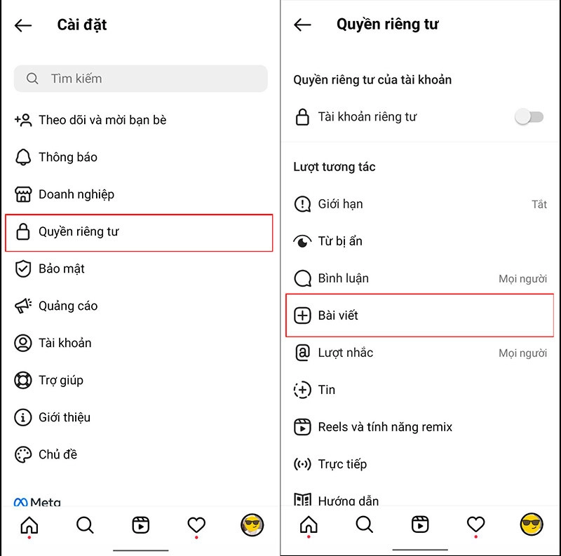 Cách Tắt Lượt Like Trên Instagram