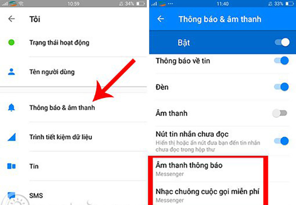Chuông Nhắn Tin Messenger: Thay Đổi và Tùy Chỉnh Âm Thanh Thông Báo Gallery 1