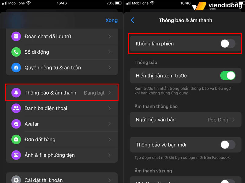 Chuông Nhắn Tin Messenger: Thay Đổi và Tùy Chỉnh Âm Thanh Thông Báo Gallery 2
