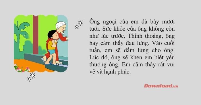 Viết 1 2 câu về tình cảm của em đối với ông bà Gallery 2