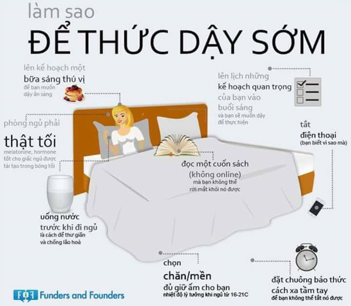 Cách thức dậy sớm học bài hiệu quả