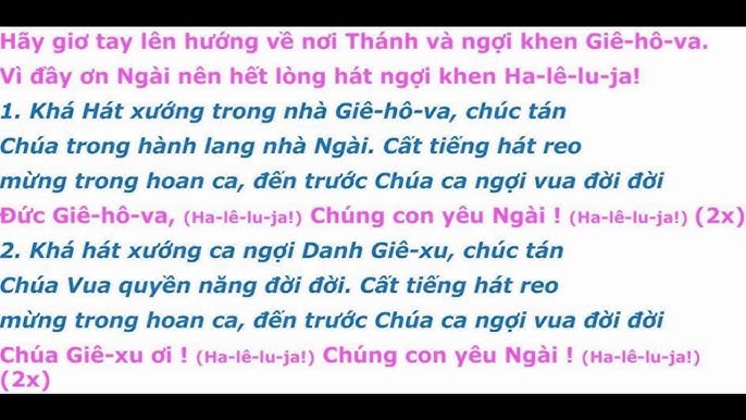 Hãy Giơ Tay Lên Hướng Về Nơi Thánh Gallery 2
