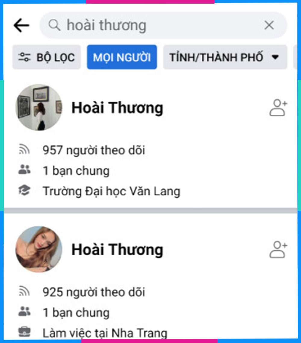 Cách Tìm Facebook Của Người Khác
