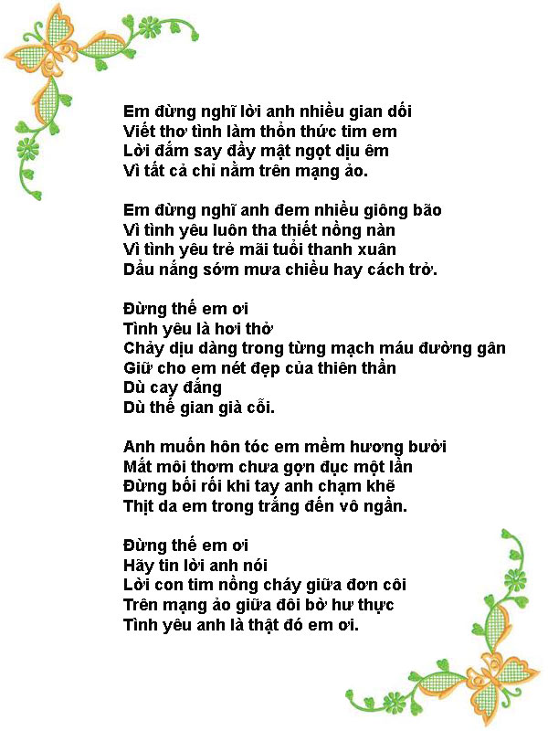 Thơ Yêu: Tuyển tập những bài thơ hay nhất về tình yêu Gallery 2