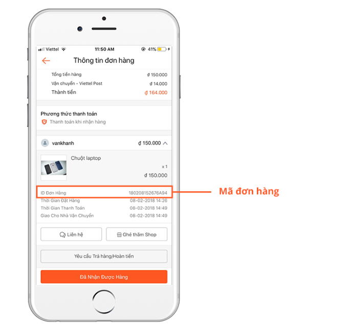 Mã yêu cầu trả hàng Shopee ở đâu? Gallery 1