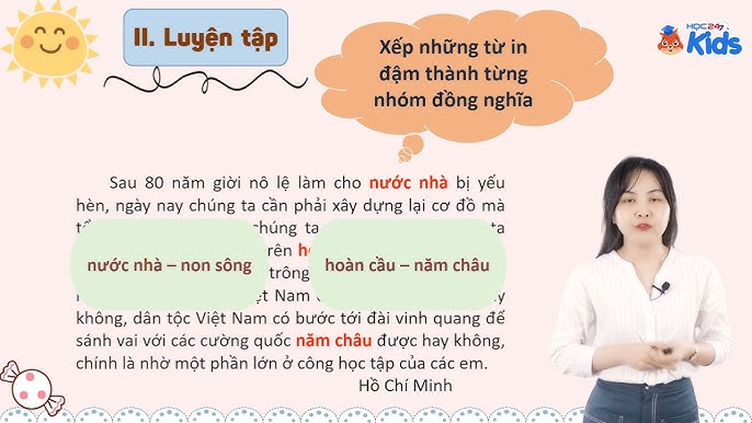 Từ Đồng Nghĩa Lớp 5 Gallery 2