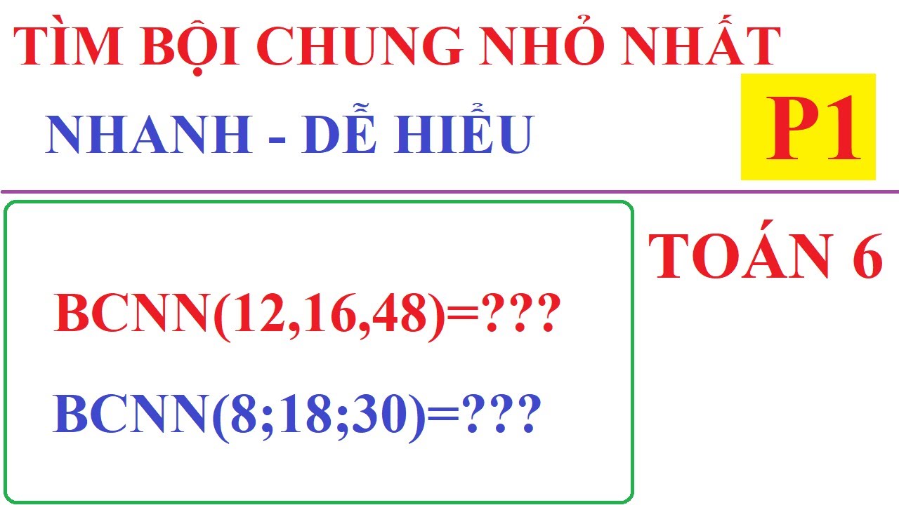 Bội Chung Nhỏ Nhất Gallery 1