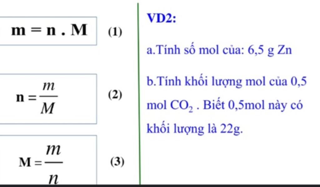 Khối lượng mol là gì? Gallery 1