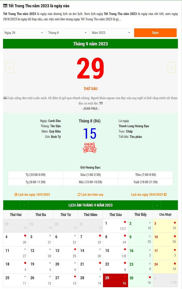 Tết Trung Thu Là Ngày Nào? Gallery 2
