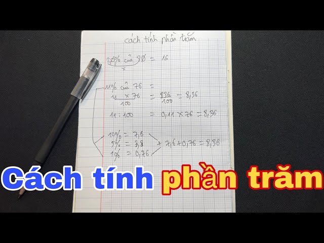 Phần Trăm Của Một Số Là Gì? Cách Tính Và Ví Dụ Gallery 1