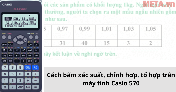 Cách Tính Xác Suất Bằng Máy Tính