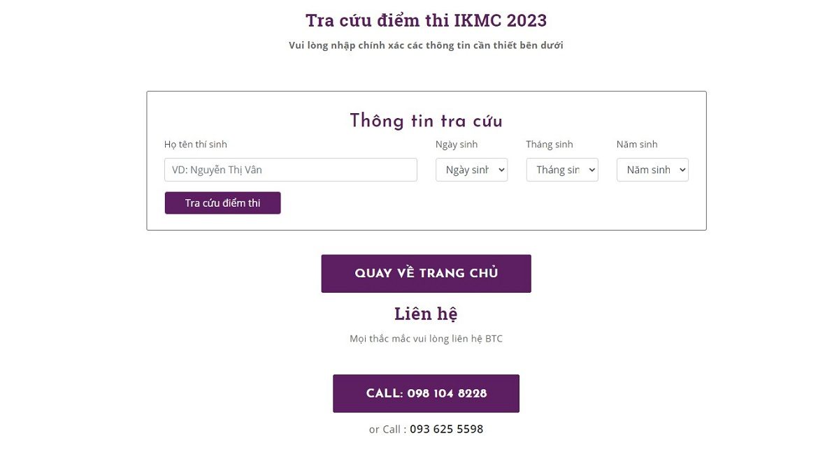 Tra cứu điểm thi Kangaroo 2023 Gallery 1