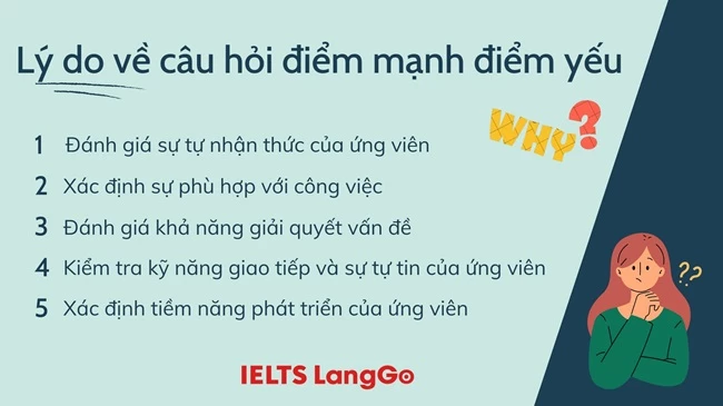 Cách Trả Lời Câu Hỏi Điểm Mạnh Điểm Yếu Trong Phỏng Vấn