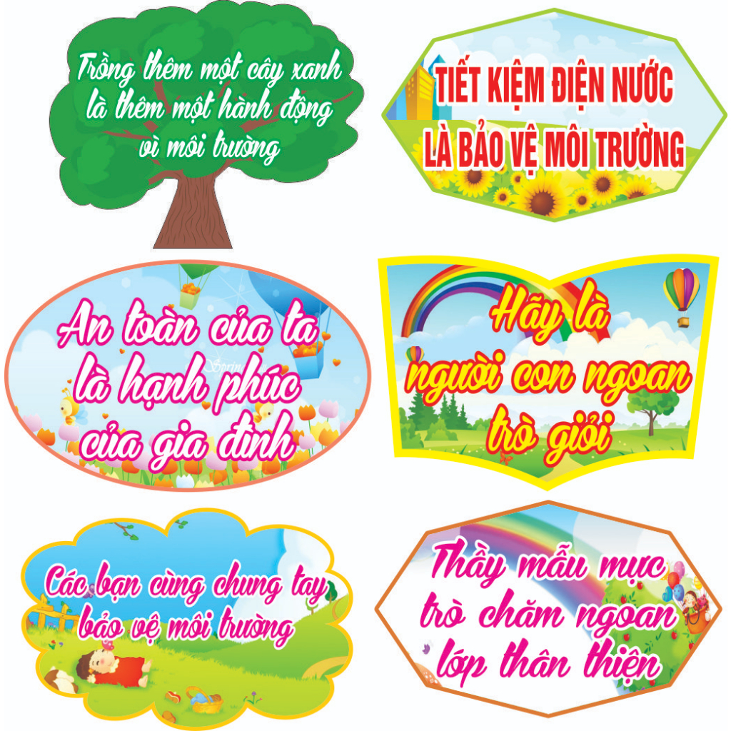 Trang Trí Khẩu Hiệu Trường Mầm Non: Ý Tưởng Sáng Tạo và Độc Đáo Gallery 2