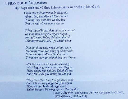 Cách Trích Thơ Trong Đoạn Văn