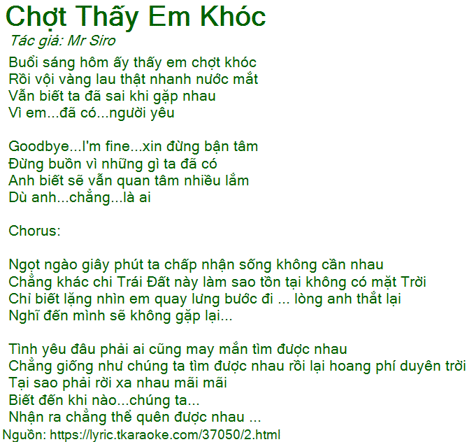 Buổi Sáng Hôm Ấy Thấy Em Chợt Khóc Gallery 2