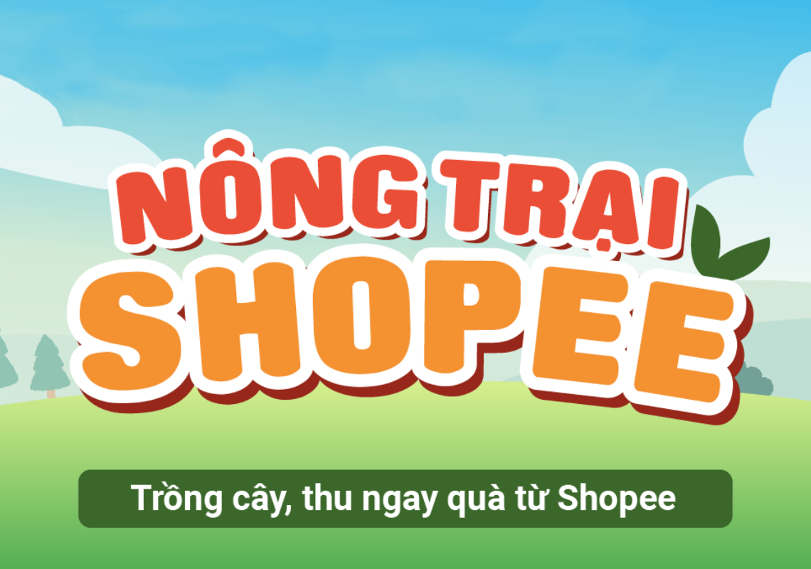 Cách vào Nông trại Shopee