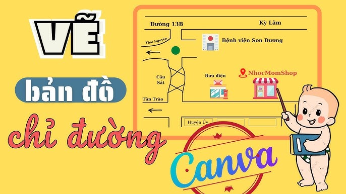 Cách Vẽ Bản Đồ Đường Đi
