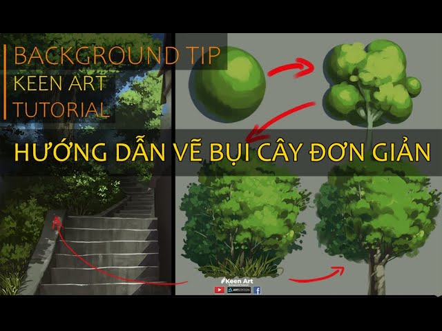 Cách Vẽ Bụi Cây Gallery 2