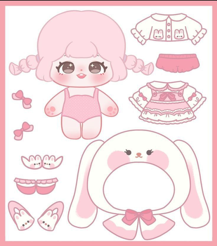 Cách Vẽ Búp Bê Bằng Giấy
