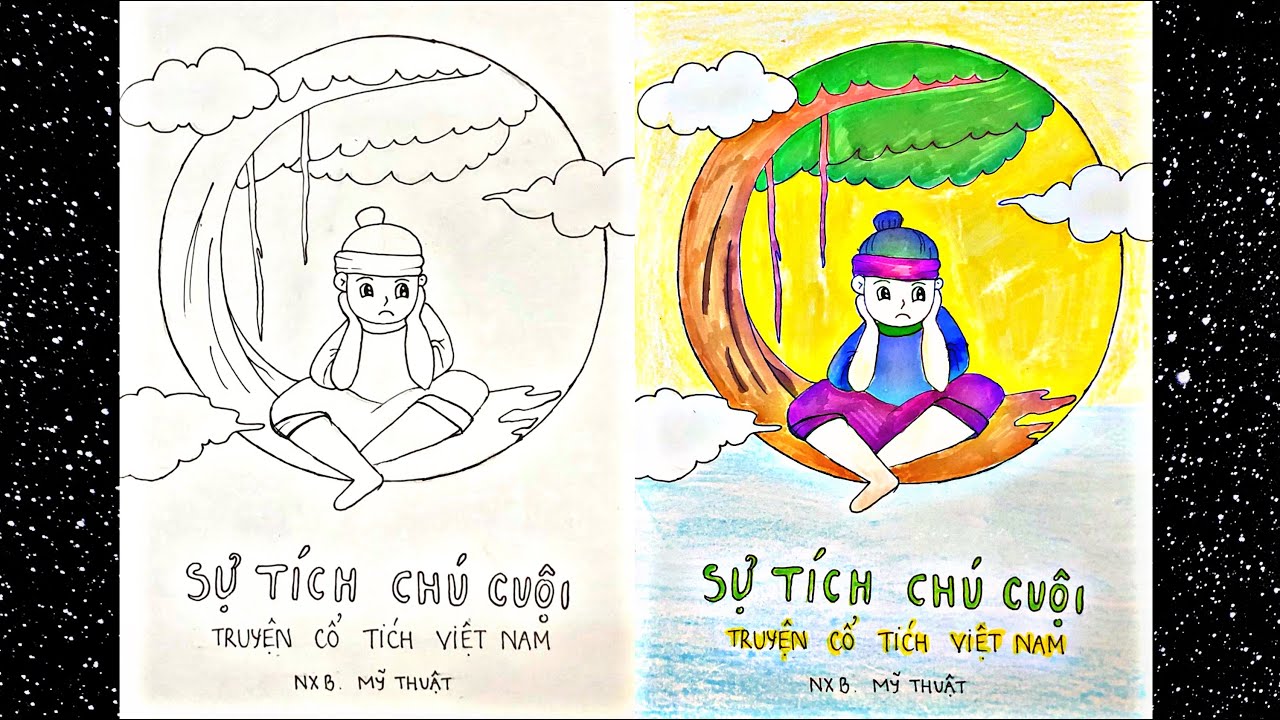Vẽ Truyện Cổ Tích Lớp 8: Chú Cuội Gallery 1