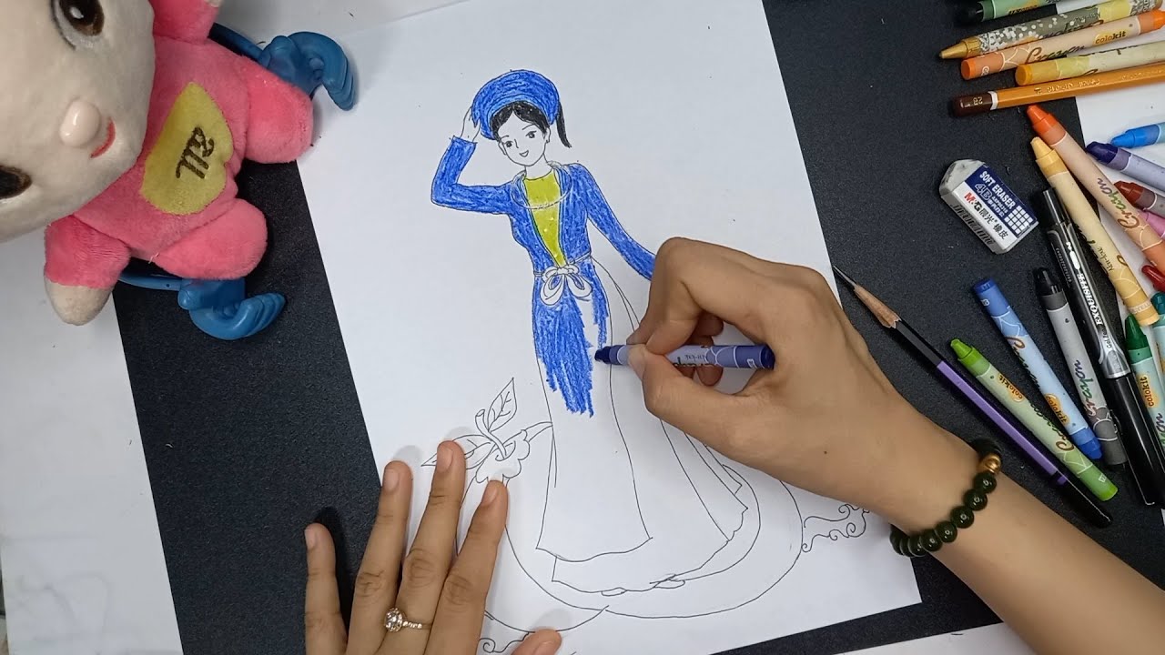 Cách Vẽ Cô Tấm