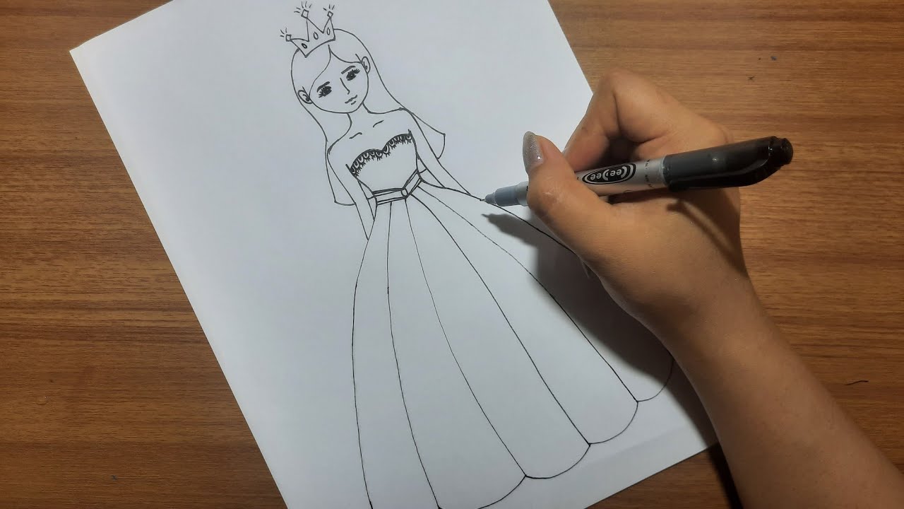 Cách Vẽ Công Chúa Đẹp Nhất